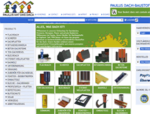 Tablet Screenshot of dach-paulus.de